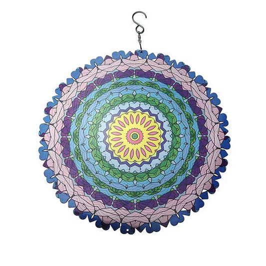 (🎁2024 Hot Sale🎁) 3D Buntes Windspiel-Mandala